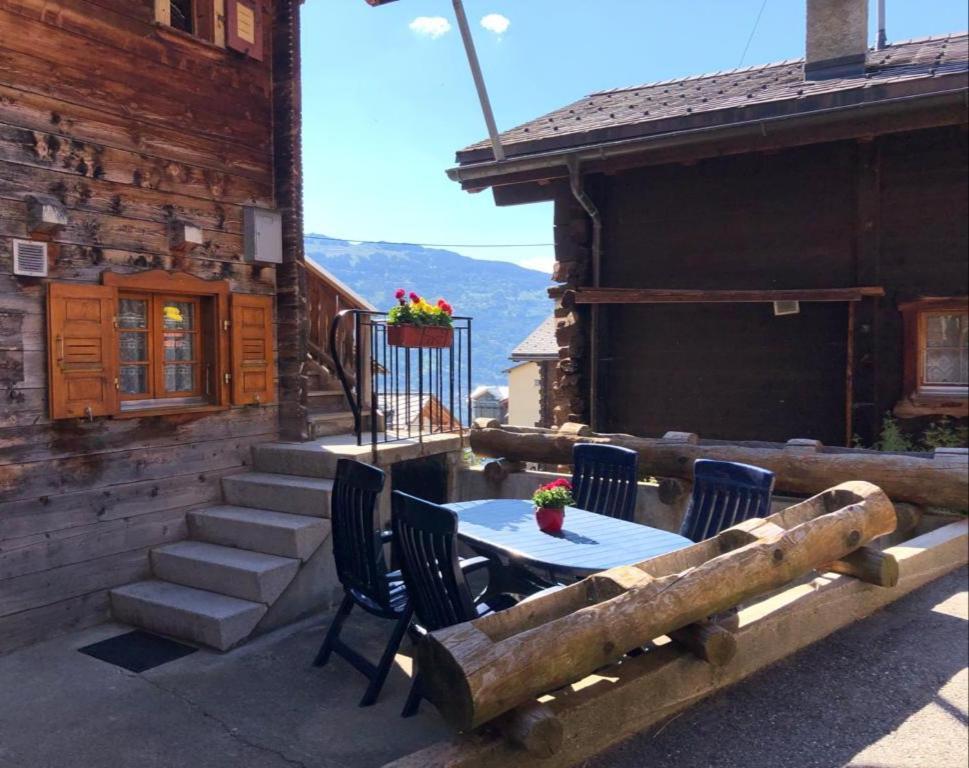 Appartement "Le Ver Luisant" A Saint-Martin, Val D'Herens, Valais Eksteriør billede