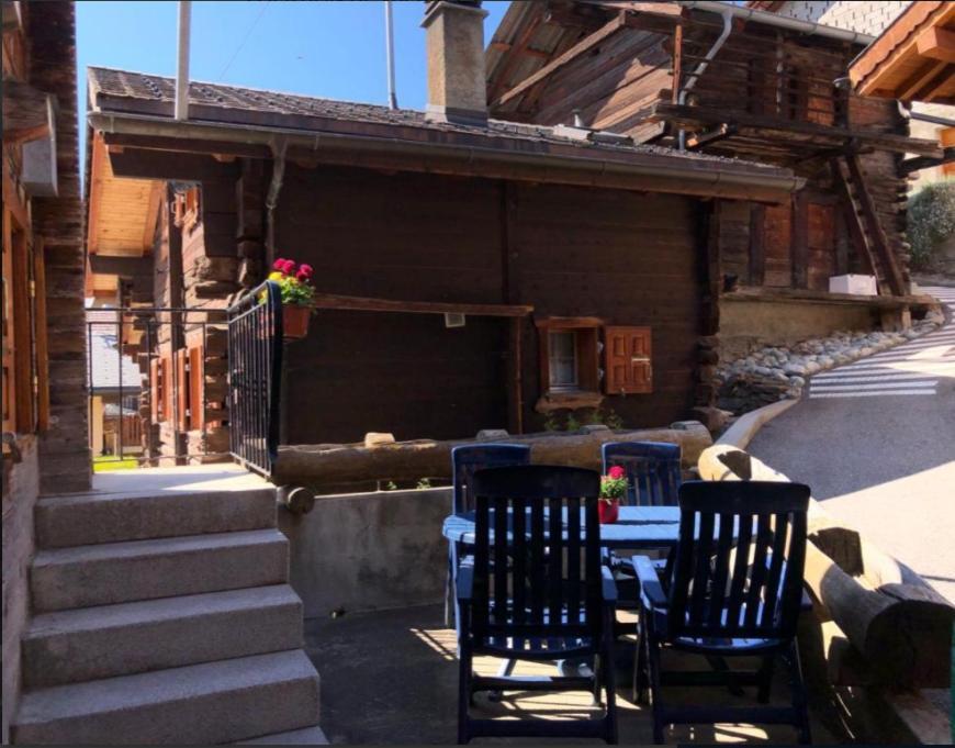 Appartement "Le Ver Luisant" A Saint-Martin, Val D'Herens, Valais Eksteriør billede